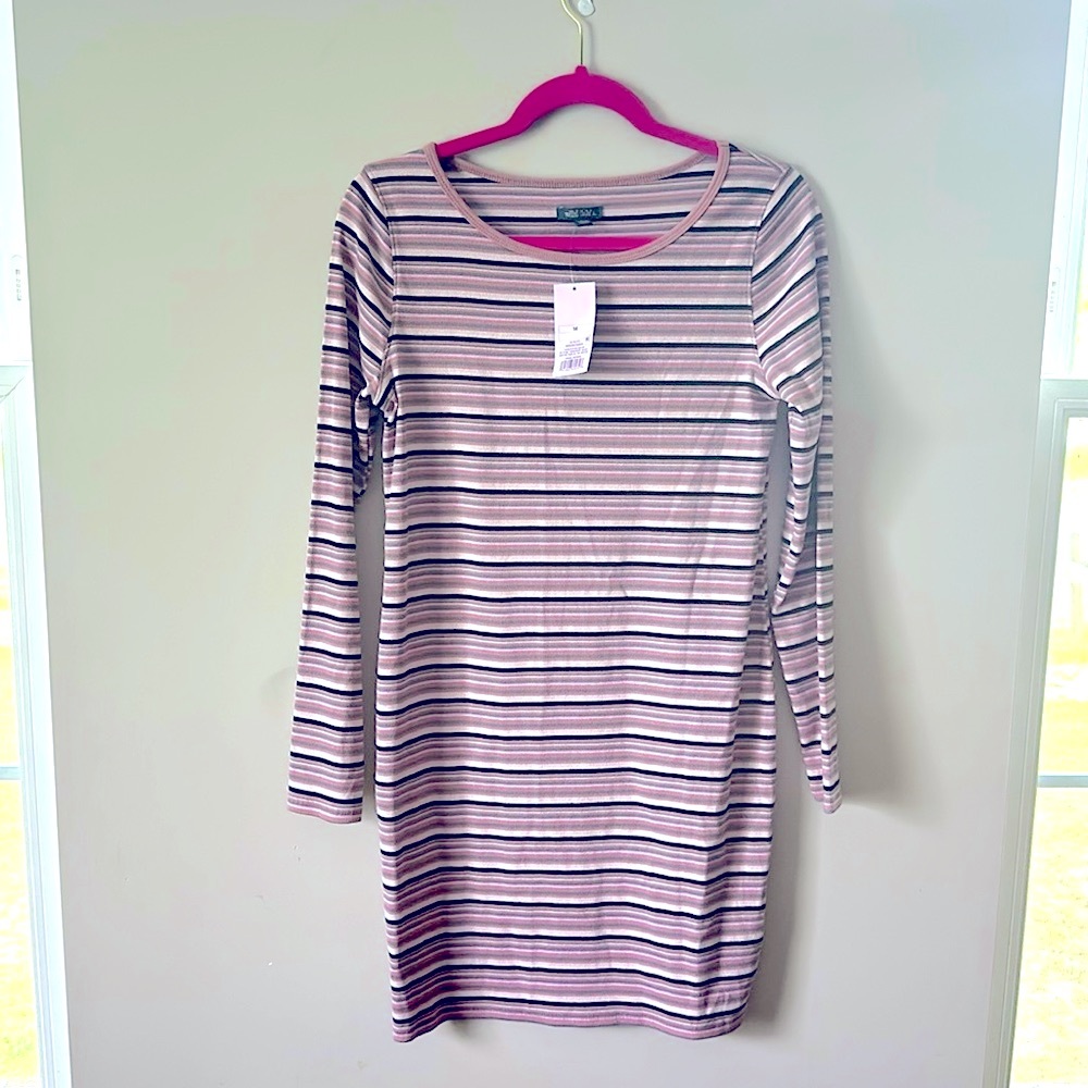Wild Fable Striped Ribbed Dress